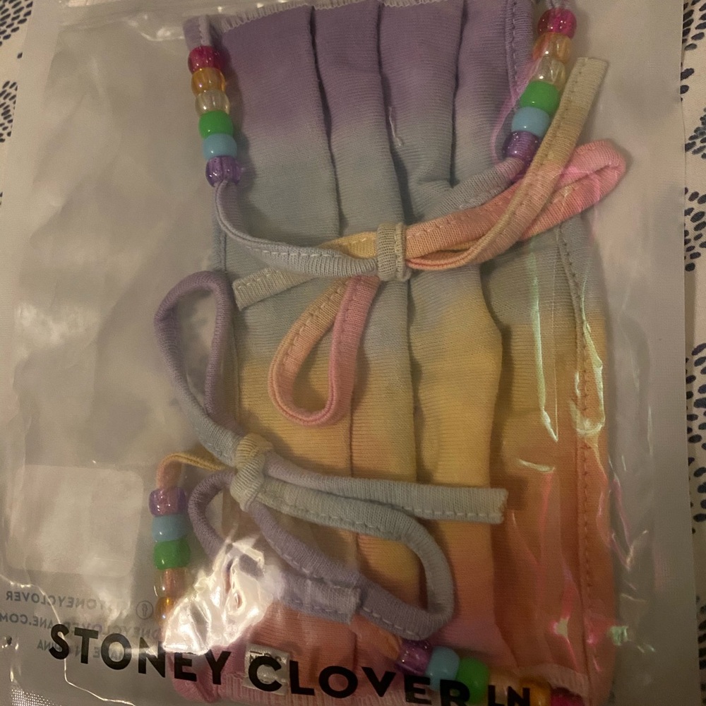 Stoney Clover Lane tie dye mask *OPEN TO OFFERS*